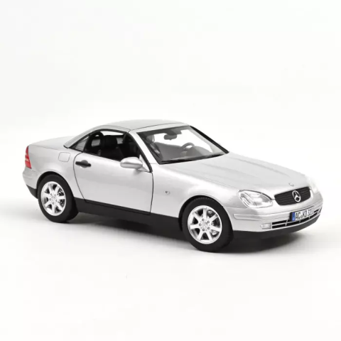 Mercedes-Benz SLK 1996 Brillant Silver 1:18