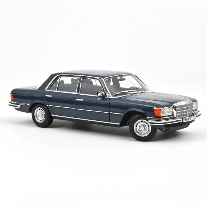 Mercedes Benz 350 SEL 1979 Hansa Blue 1:18