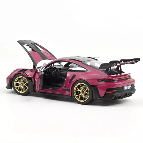 Porsche 911 GT3 RS w/Weissach Pack 2022 Ruby Star 1:18