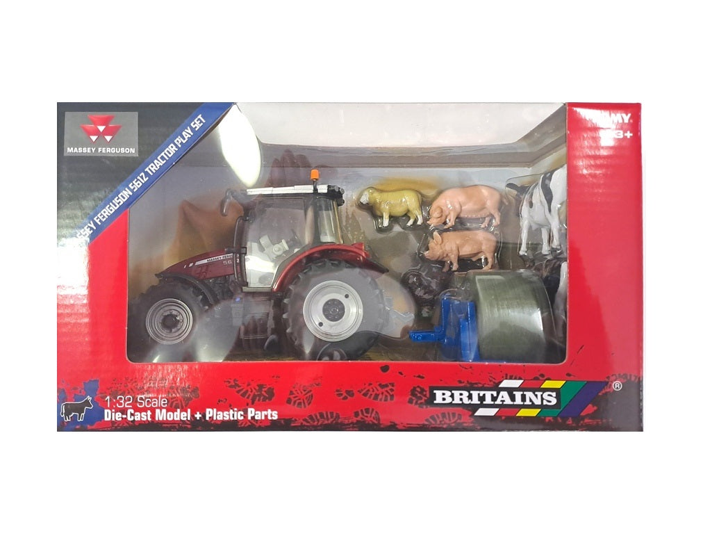 MASSEY FERGUSON 5612 TRACTOR PLAYSET 1/32