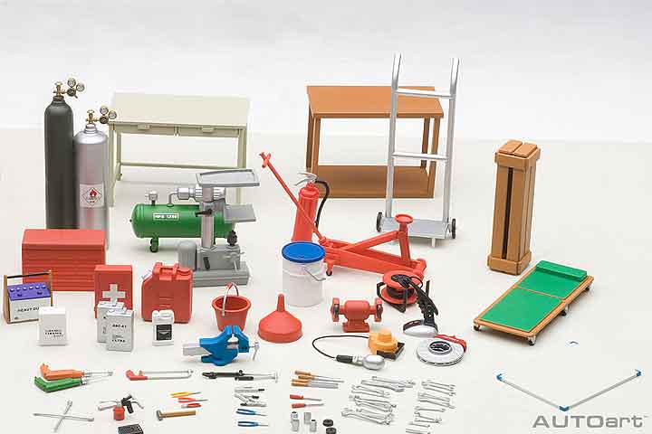 GARAGE KIT SET (VERSION 1)  1/18
