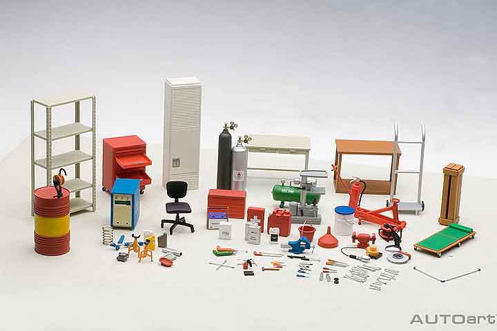 GARAGE KIT SET (VERSION 1)  1/18