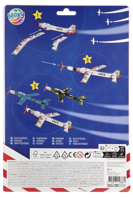 3 Gliders 19 cm