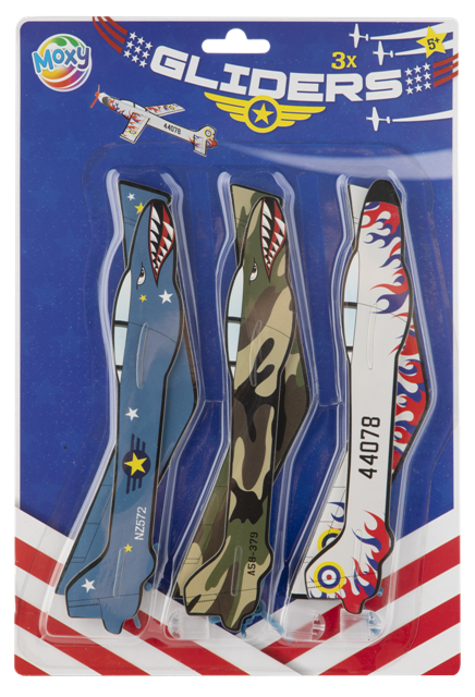 3 Gliders 19 cm