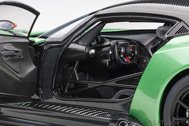 ASTON MARTIN VULCAN MET GREEN 1/18