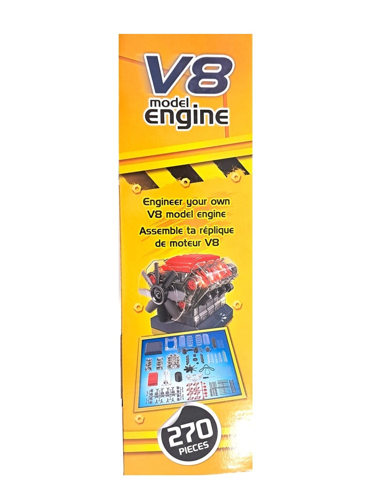 V8 ENGINE WITH LIGHT AND SOUND EFFECT 270 PARTS