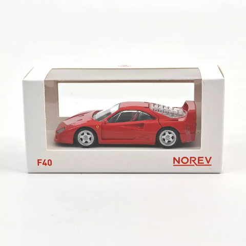 Ferrari F40 1987 Red Jet-car 1:43