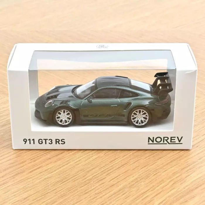 Porsche 911 GT3 RS 2022 Malachite Green Metalic / Black 1:43
