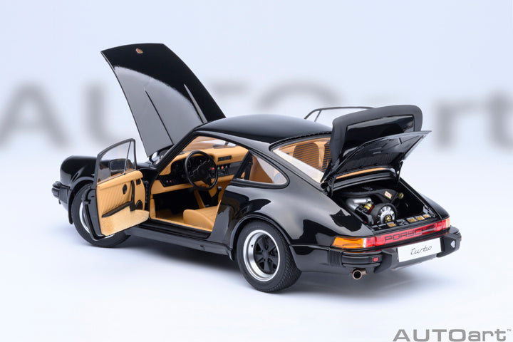 1/18 PORSCHE 911(930) TURBO 3.0 (BLACK)