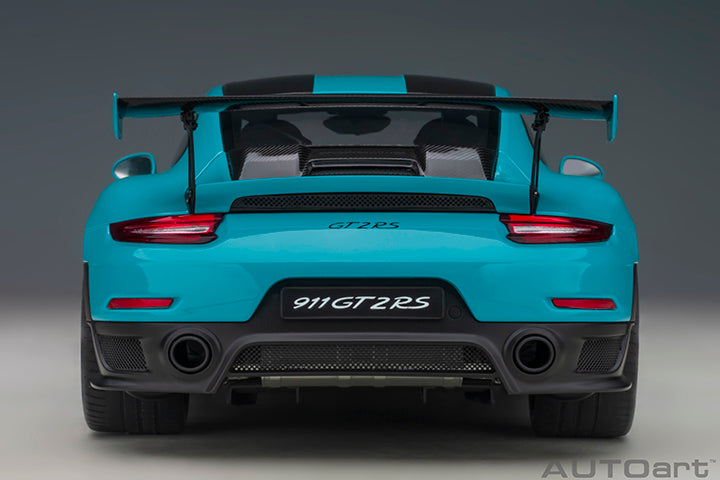 1/18 PORSCHE 911 (991.2) GT2 RS WEISSACH PACKAGE (MIAMI BLUE)