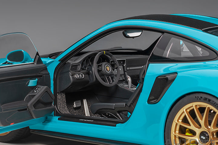 1/18 PORSCHE 911 (991.2) GT2 RS WEISSACH PACKAGE (MIAMI BLUE)