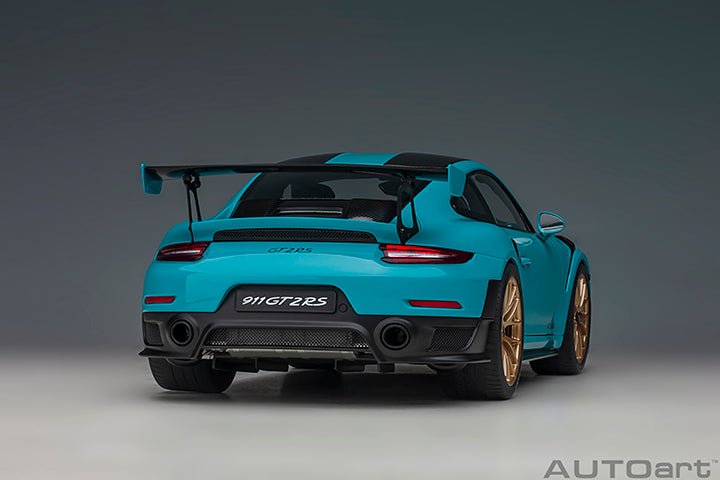 1/18 PORSCHE 911 (991.2) GT2 RS WEISSACH PACKAGE (MIAMI BLUE)