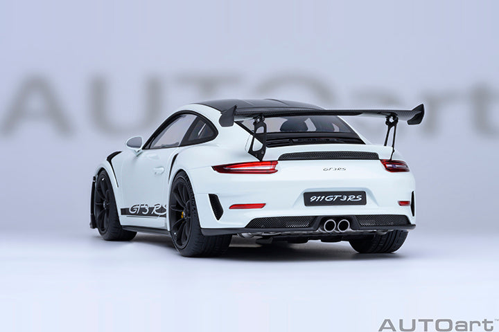 1/18 PORSCHE 911 (991.2) GT3 RS WEISSACH PACKAGE ( WHITE )