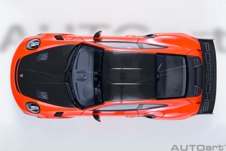 1/18 PORSCHE 911 (991.2) GT3 RS WEISSACH PACKAGE ( LAVA ORANGE )