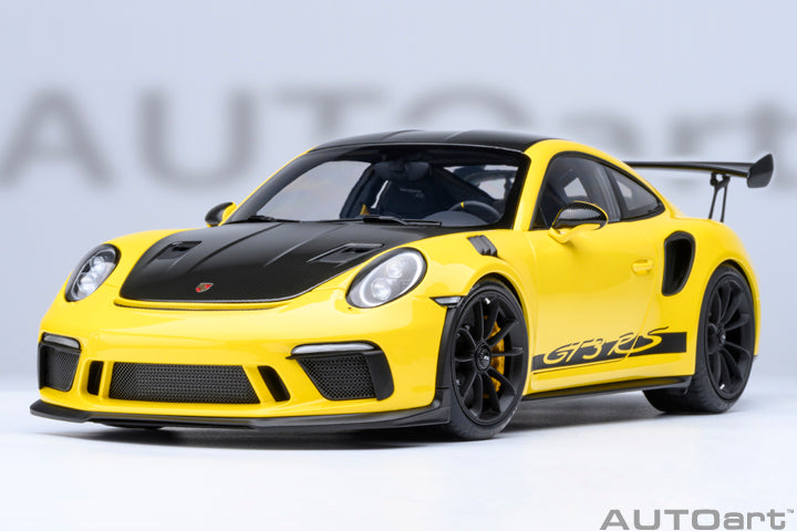 1/18 PORSCHE 911 (991.2) GT3 RS WEISSACH PACKAGE ( RACING YELLOW )