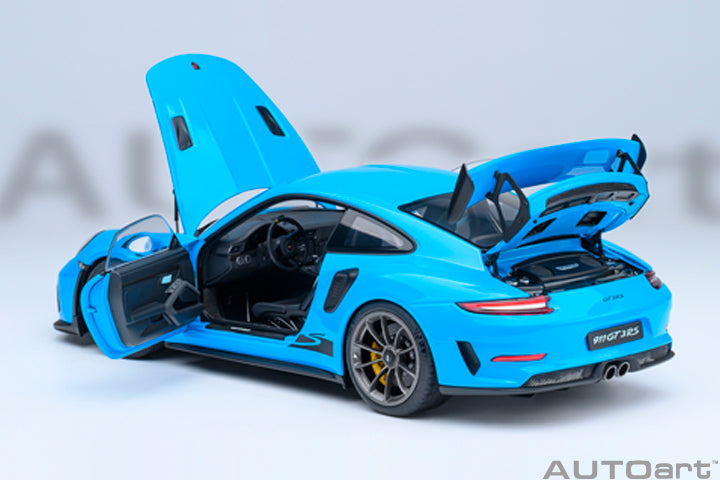 1/18 PORSCHE 911 (991.2) GT3 RS ( RIVIERA BLUE )