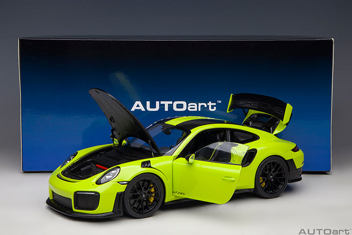1/18 PORSCHE 911 (991.2) GT2 RS WEISSACH PACKAGE (ACID GREEN)
