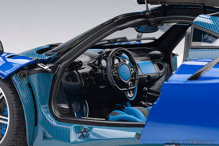 1/18 PAGANI HUAYRA BC (BLU FRANCIA/CARBON)