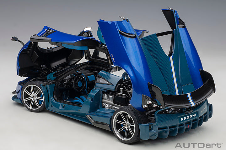 1/18 PAGANI HUAYRA BC (BLU FRANCIA/CARBON)