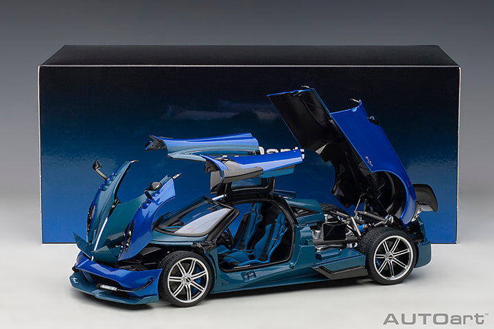 1/18 PAGANI HUAYRA BC (BLU FRANCIA/CARBON)