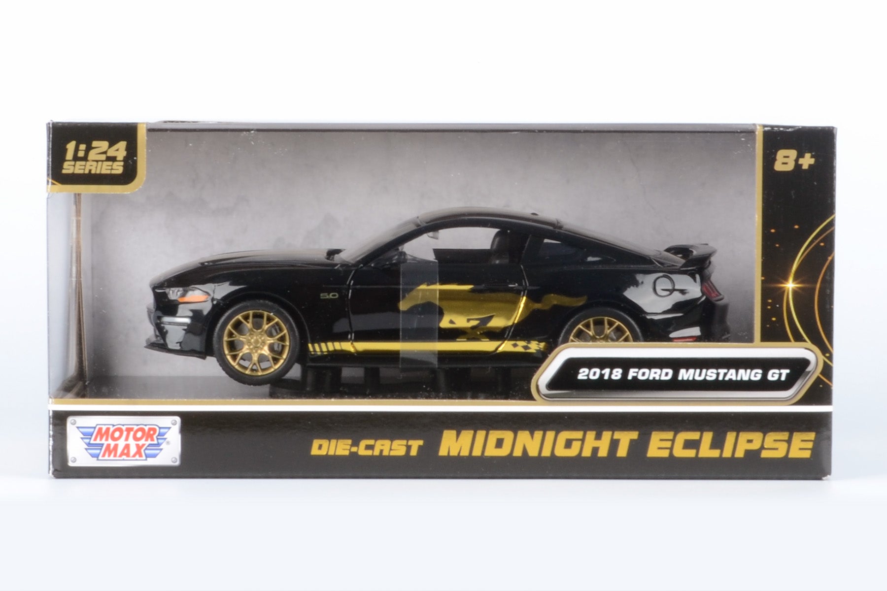 1:24 MIDNIGHT ECLIPSE – 2018 FORD MUSTANG GT