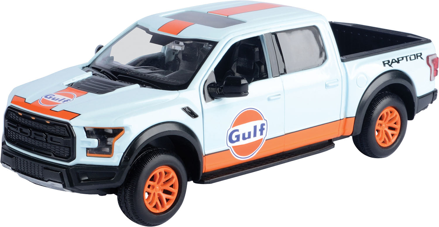 1:27 2017 FORD F-150 RAPTOR WITH GULF LIVERY