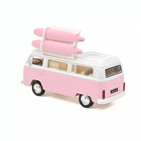 VW Combi T2b Camper Van 1973 Pink  1:43