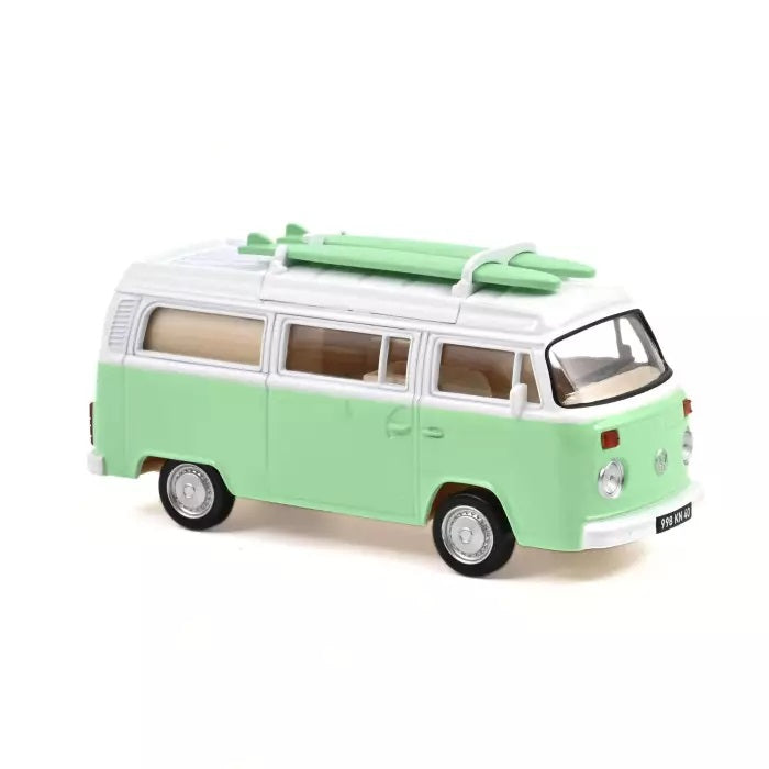 VW Combi T2b Camper Van 1973 Green 1:43