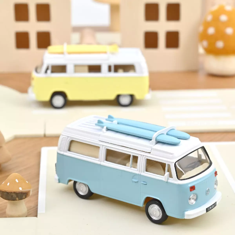 VW Combi T2b Camper Van 1973 Pastel Blue  1:43