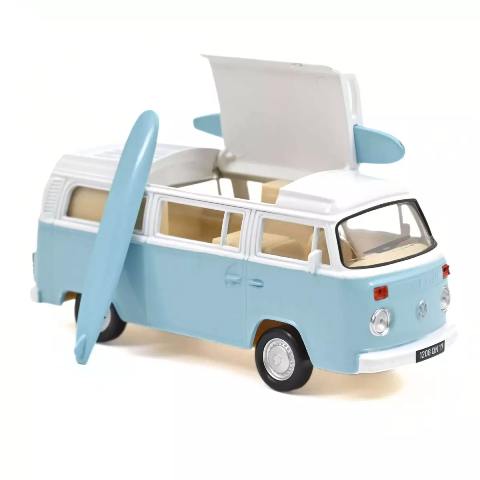 VW Combi T2b Camper Van 1973 Pastel Blue  1:43