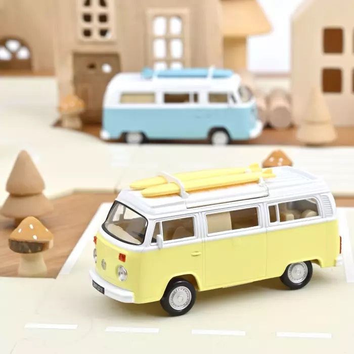 VW Combi T2b Camper Van 1973 Pastel yellow 1:43