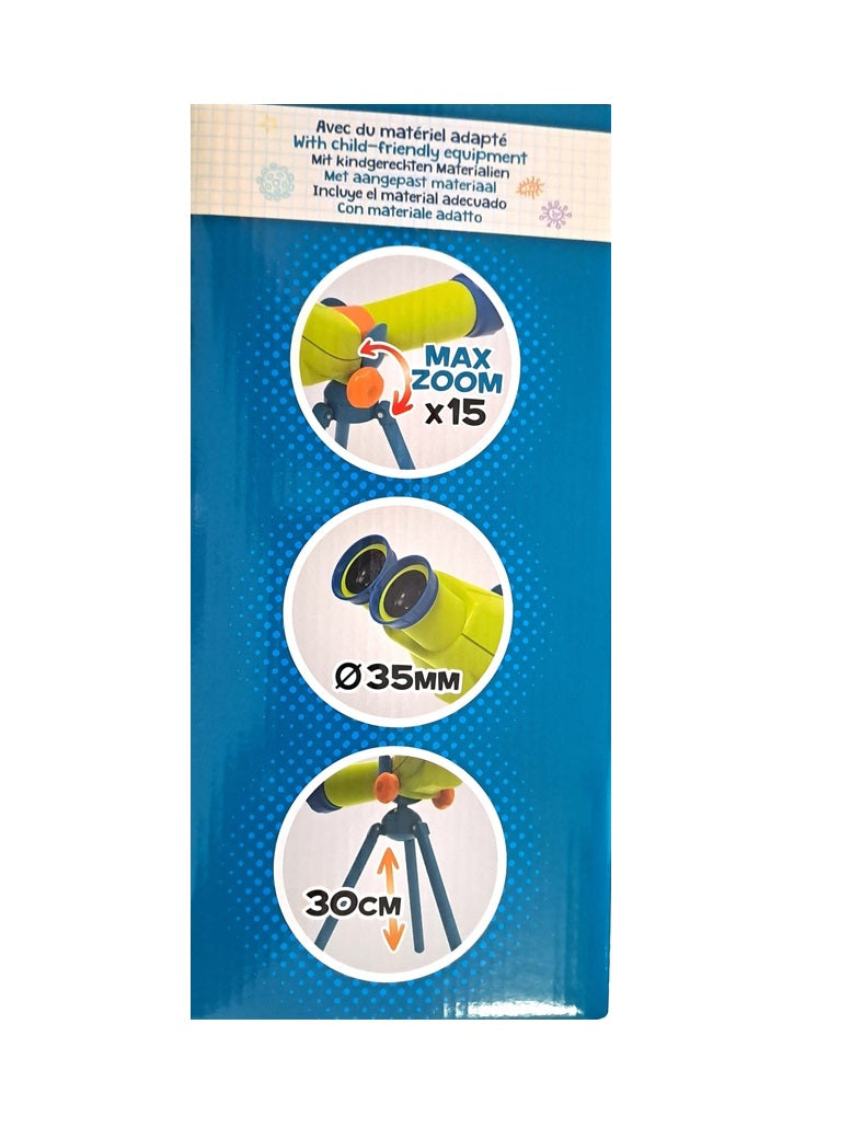 MINI SCIENCES - TELESCOPE X15 MACNIFICATION
