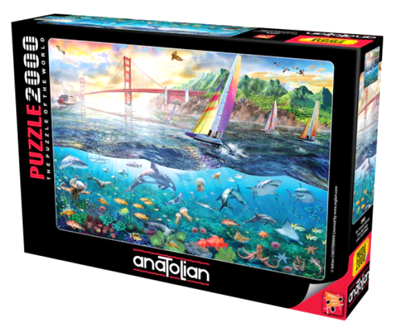 FRISCO BAY BRIDGE 2000 PIECE PUZZLE