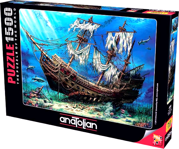 SHIPWRECK SEA / BATIK GEMI 1500 PIECE PUZZLE