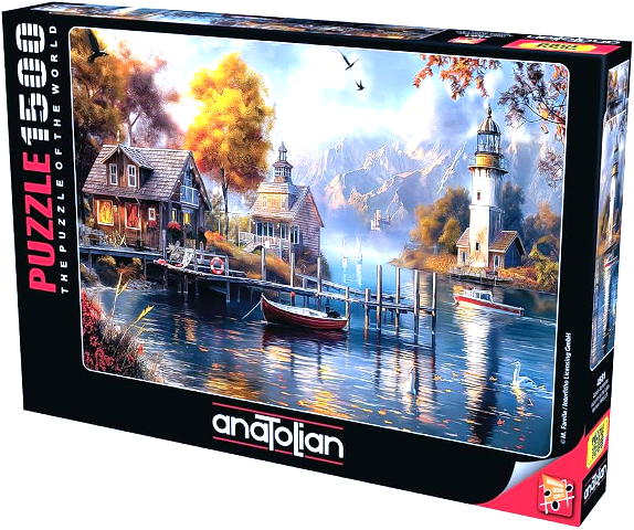 AUTUMN AT THE LAKE 1500 PIECE PUZZLE