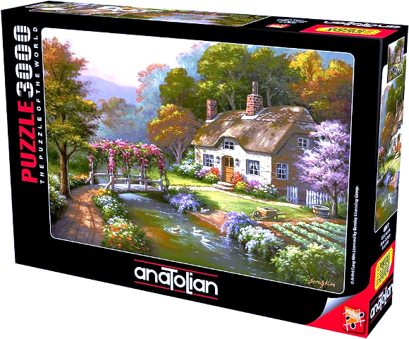 ROSE COTTAGE 3000 PIECE PUZZLE