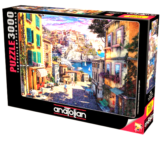 ITALIAN SUNSET COAST 3000 PIECE PUZZLE