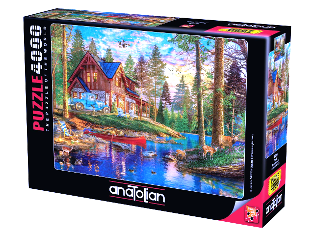 SUMMER CABIN 4000 PIECE PUZZLE