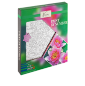 Paint by number 20x20cm Waterlily-24 paints