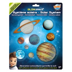 Glow-in-the-dark Solar System
