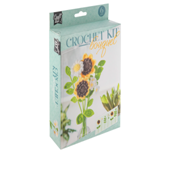 Crochet kit Flower Bouquet - Yellow - 6 pcs