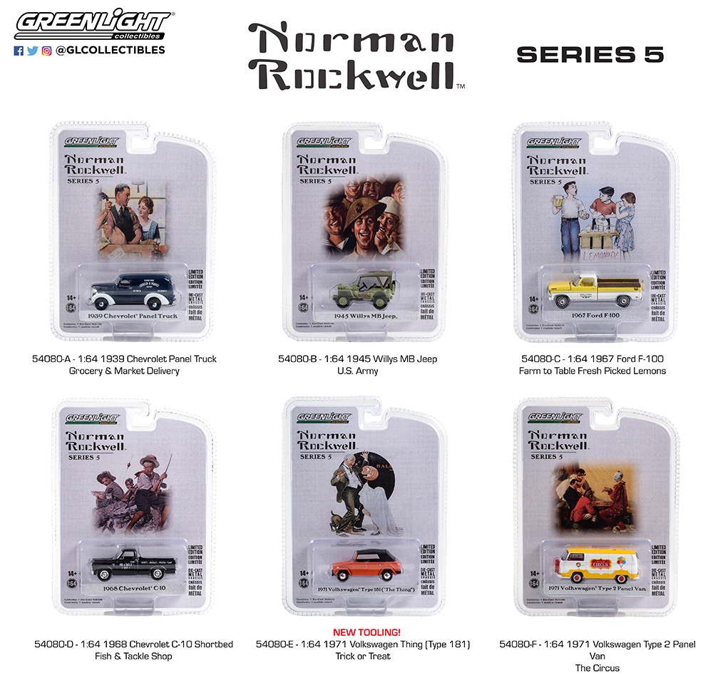 1:64 Norman Rockwell Series 5