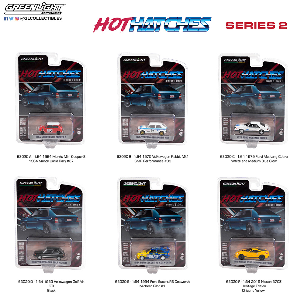 1:64 Hot Hatches Series 2