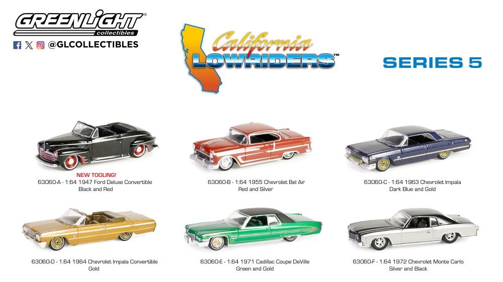 1:64 California Lowriders Series 5