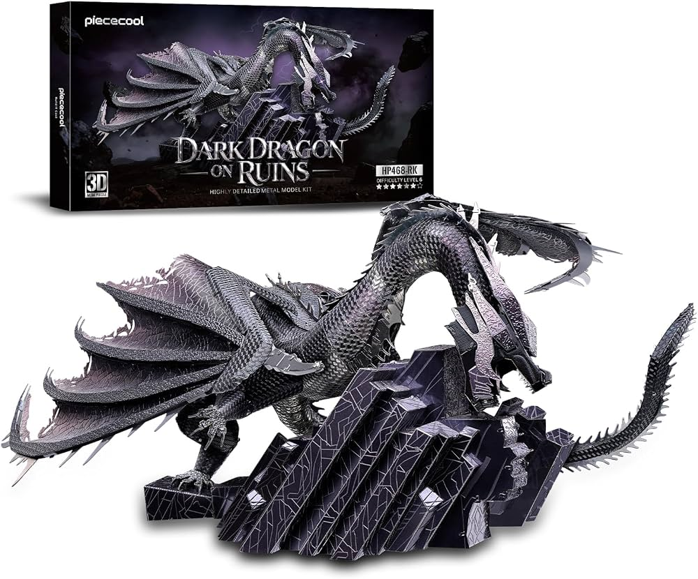 DARK DRAGON ON RUINS