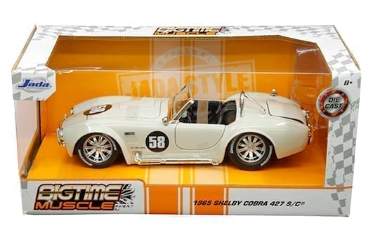 Shelby Cobra 427 S/C (White) – Bigtime Muscle quantity 1965
