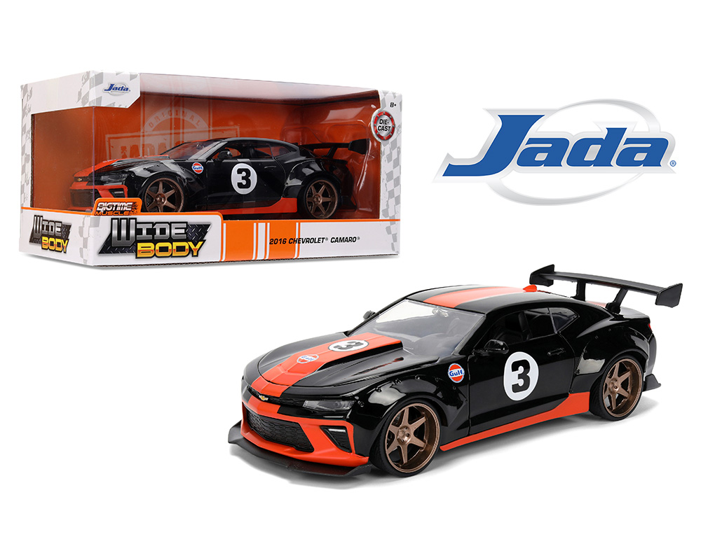 Chevrolet Camaro Widebody - Black and Orange - Gulf - Bigtime Muscle quantity 2016