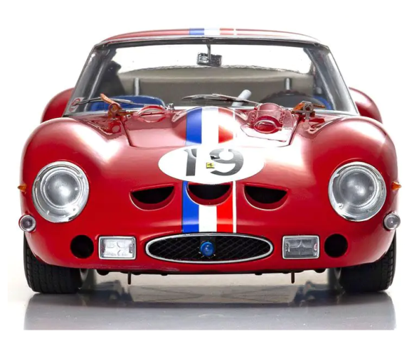 FERRARI 250GTO LM #19 RED 1/18