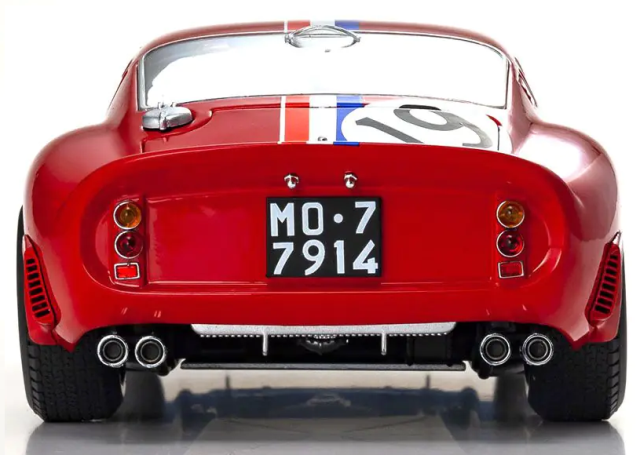 FERRARI 250GTO LM #19 RED 1/18