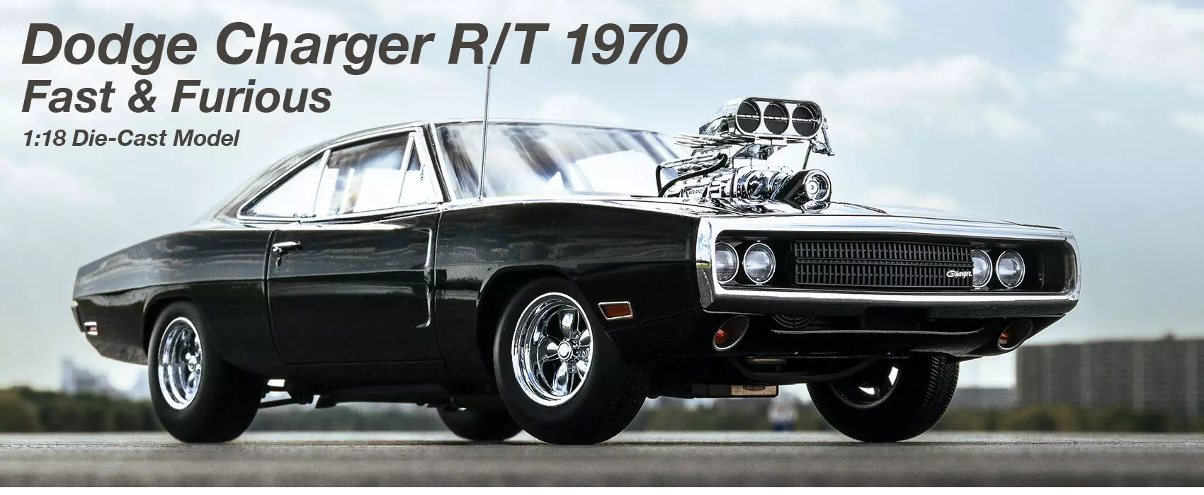 DODGE CHARGER 1970 (FAST&FURIOUS) 1/18